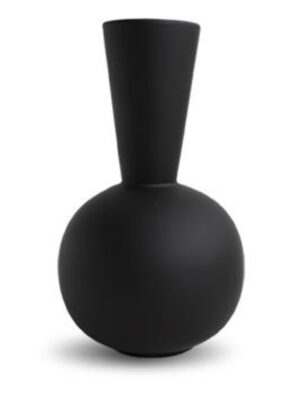 Cooee trumpet vaas black