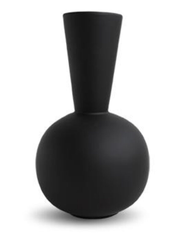 Cooee trumpet vaas black