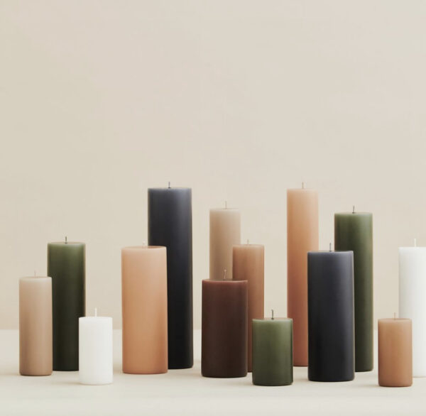 ester&erik Pillar White Ash No.21 küünal - Image 3