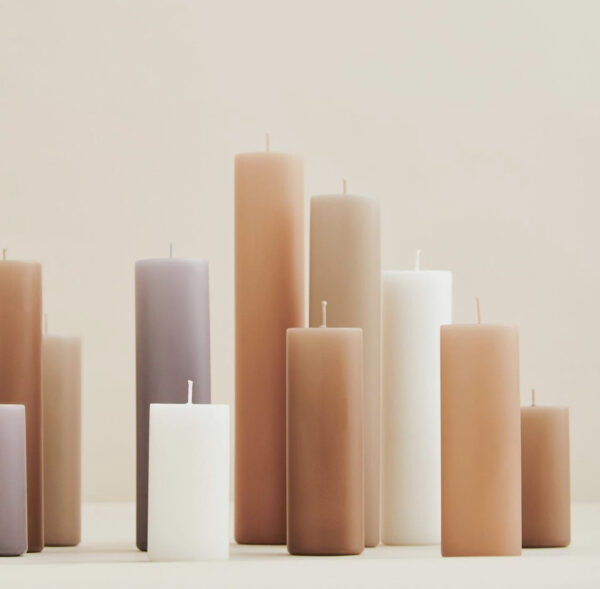 ester&erik Pillar White Ash No.21 küünal - Image 2